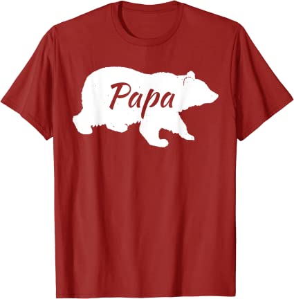 Red Papa Bear Shirt